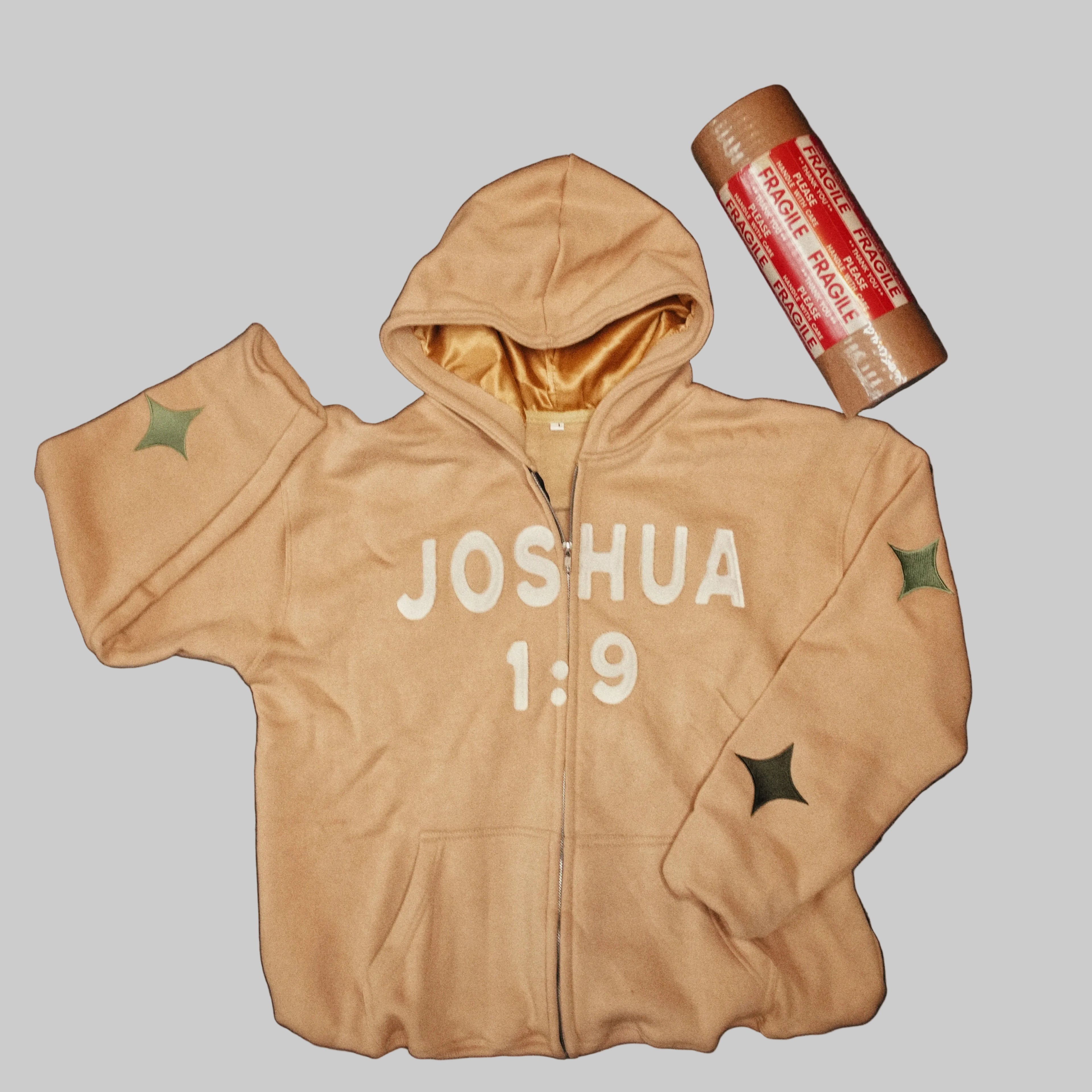 BROWN VINTAGE JOSHUA 1:9 JACKET