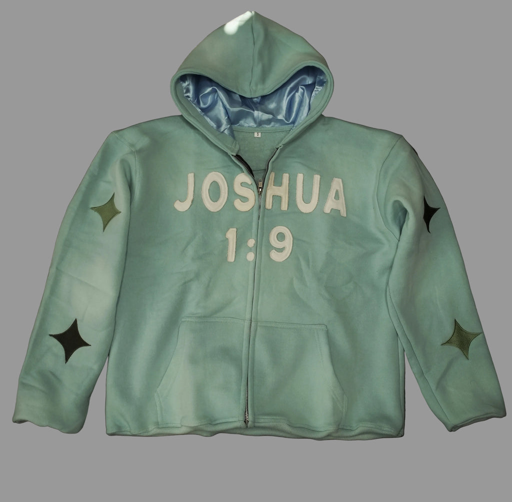 BlUE VINTAGE JOSHUA 1:9 JACKET