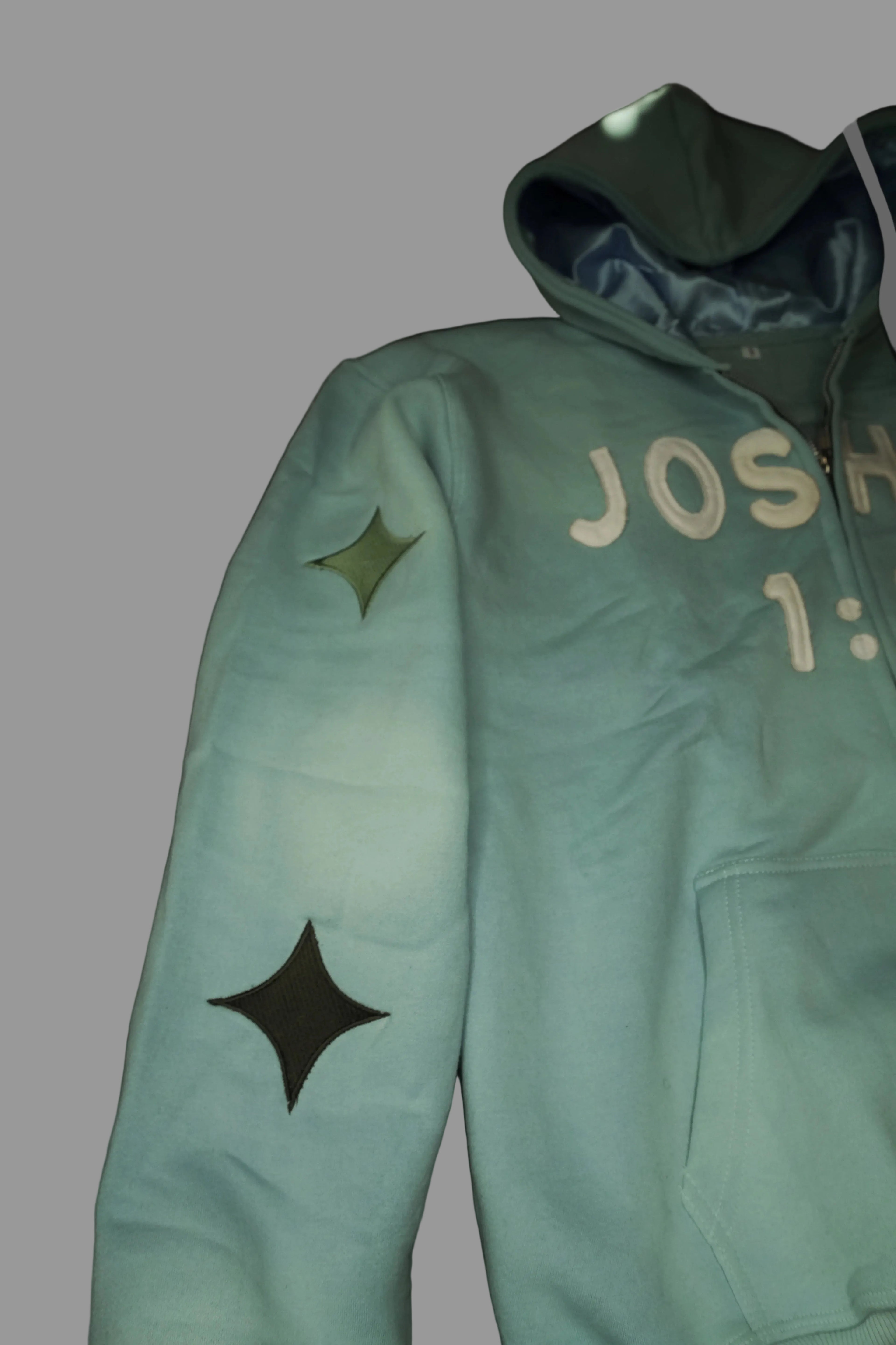 BlUE VINTAGE JOSHUA 1:9 JACKET
